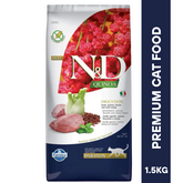 N&D QUINOA DIGESTION Lamb Adult Cat Dry Food 1.5KG