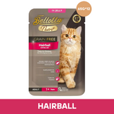 BELLOTTA HAIRBALL Adult Cat Wet Pouch