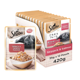 Sheba Skipjack & Salmon Wet Food
