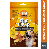 FIRST BARK Chic Warp Pineapple & Chicken Wraps
