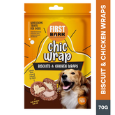 FIRST BARK Chic Warp Biscuit & Chicken Warps