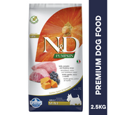 N&D PUMPKIN LAMB Adult Mini Dog Dry Food 2.5KG