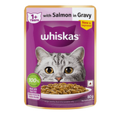 Whiskas Adult Salmon Gravy Wet Food