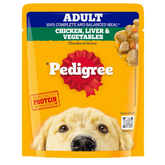 Pedigree Grilled Liver Chunks Veg Adult Gravy