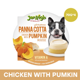 JERHIGH Panna Cotta Chicken & Pumpkin For Dogs