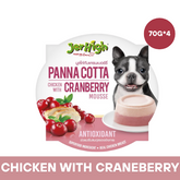 JERHIGH Panna Cotta Chicken & Cranberry For Dogs