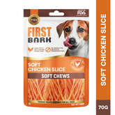 FIRST BARK Soft Chicken Slice Jerky