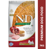 N&D ANCESTRAL CHICKEN Adult Mini Dog Dry Food 7KG