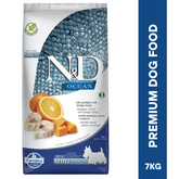 N&D OCEAN COD, PUMPKIN & ORANGE Adult Mini Dog Dry Food 7KG
