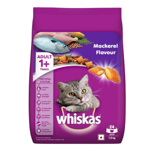 Whiskas Adult Mackerel Cat Dry Food