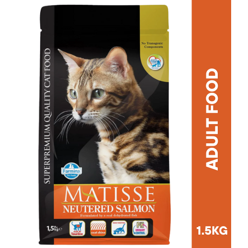MATISSE NEUTERED SALMON Adult Dry Food 1.5KG