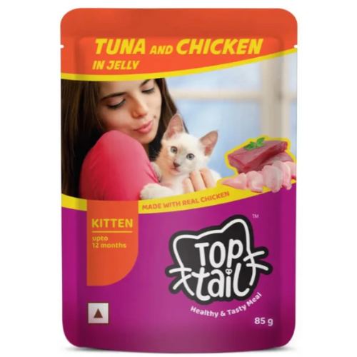Toptail Tuna & Chicken Kitten Gravy