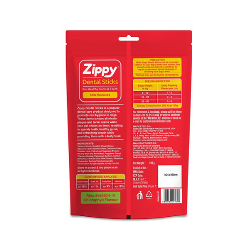 Zippy Dental Milk Sticks