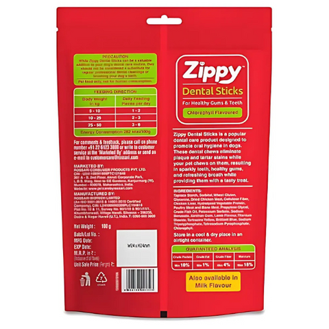 Zippy Dental Chlorophyll Sticks