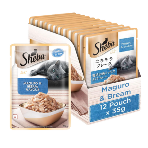 Sheba Maguro & Bream Wet Food