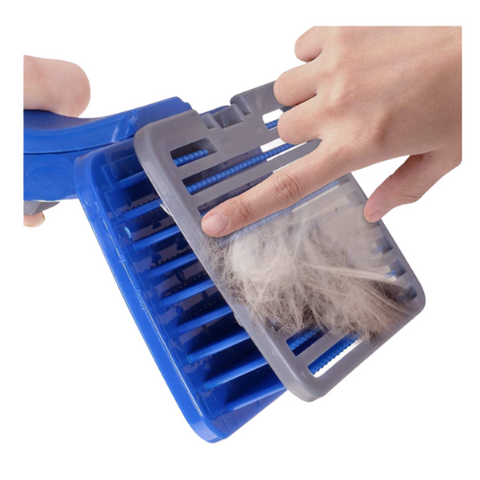 Plastic Self Clean Slicker Brush for Dogs and Cats