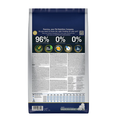 N&D PUMPKIN CHICKEN LAMB Puppy Maxi Dog Dry Food 12KG