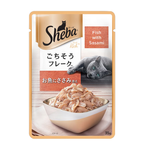 Sheba Fish With Sasami Wet Food