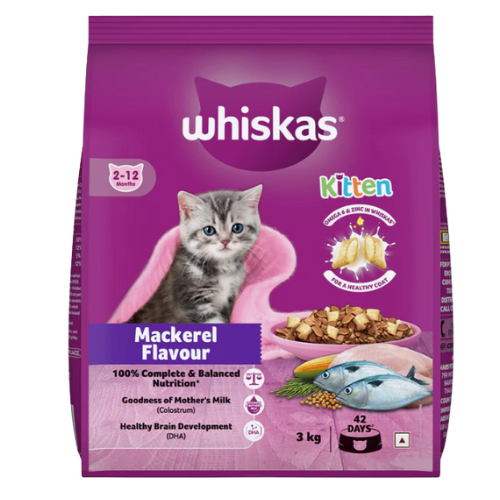 Whiskas Kitten Mackerel Cat Dry Food