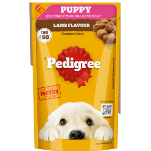 Pedigree Lamb Chunks Puppy Gravy