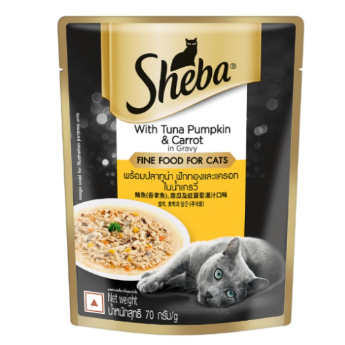 Sheba Tuna & Carrot Adult Wet Food