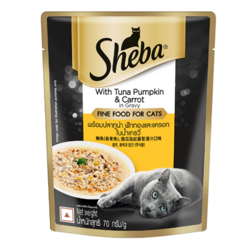 Sheba Tuna & Carrot Adult Wet Food