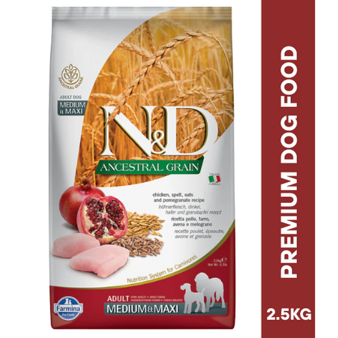N&D ANCESTRAL CHICKEN Adult  Medium Dog Dry Food