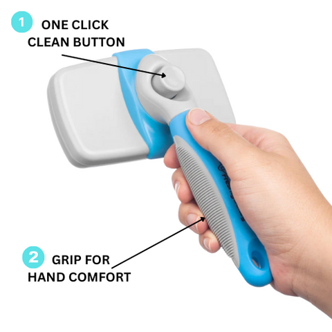 Self Cleaning Slicker Brush (Colours May Vary)