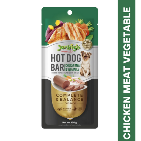JERHIGH HotDog Bar Chicken Meat & Vegetable