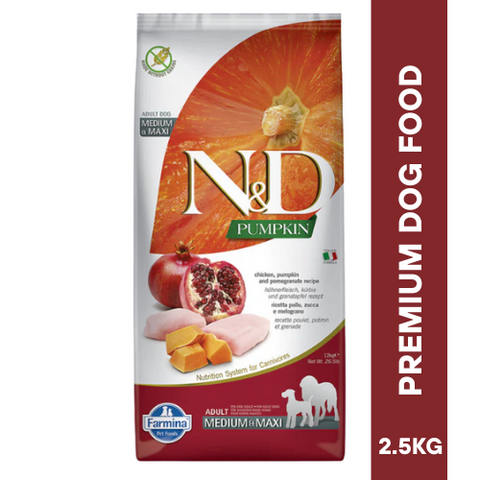 N&D PUMPKIN CHICKEN Adult Medium Dog Dry Food