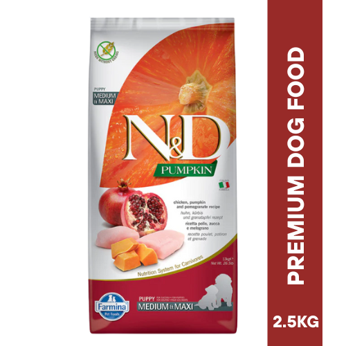 N&D PUMPKIN CHICKEN Maxi Dry Food 2.5KG
