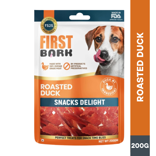 FIRST BARK Roasted  Duck Jerky