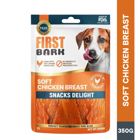 FIRST BARK Soft Chicken Breast Jerky