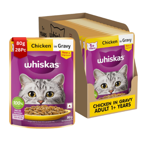 Whiskas Adult Chicken Wet Food