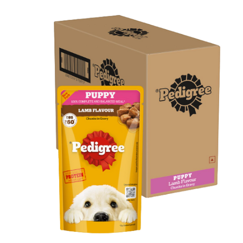 Pedigree Lamb Chunks Puppy Gravy