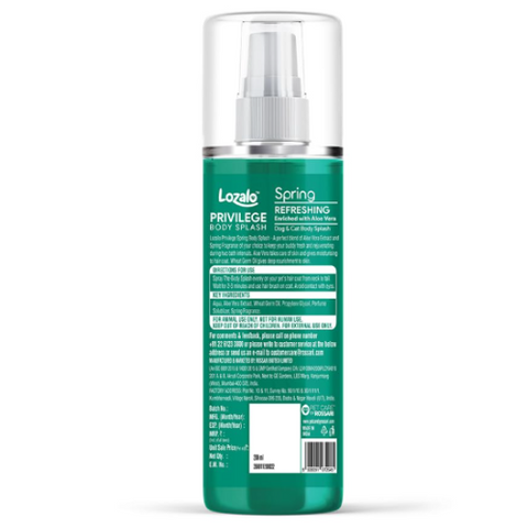 Lozalo Privilege Body Splash Spring
