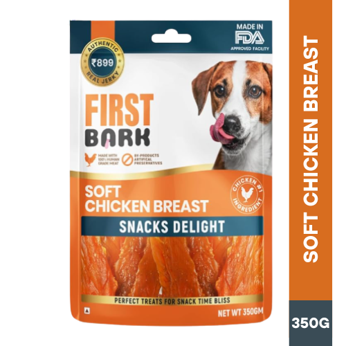 FIRST BARK Soft Chicken Breast Jerky