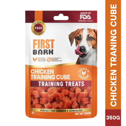 FIRST BARK Chicken Training Cubes Jerky