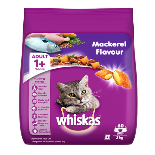 Whiskas Adult Mackerel Cat Dry Food