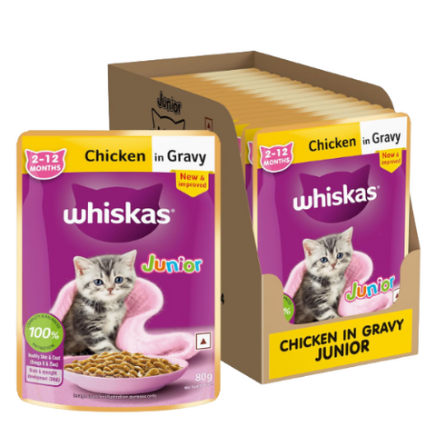 Whiskas Kitten Chicken Wet Food