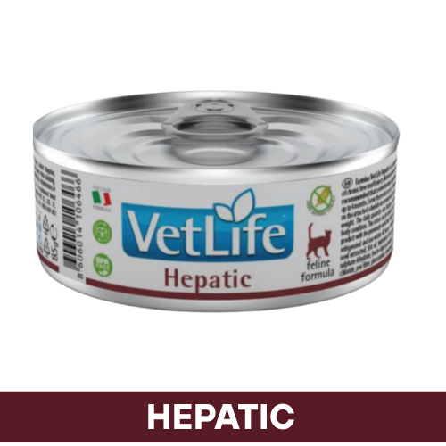 VetLife Hepatic Cat Wet Food