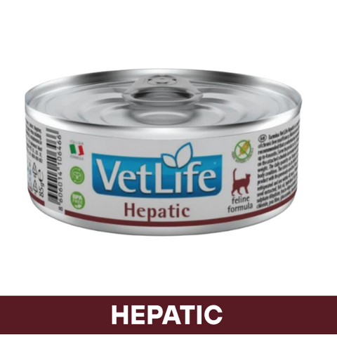 VetLife Hepatic Cat Wet Food