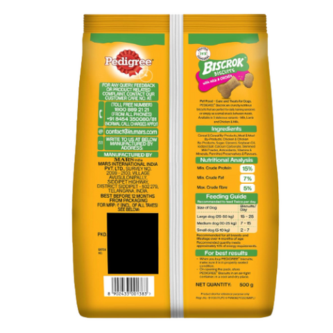 Pedigree Biscrok with Chicken