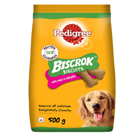 Pedigree Biscrok with Milk & Chicken
