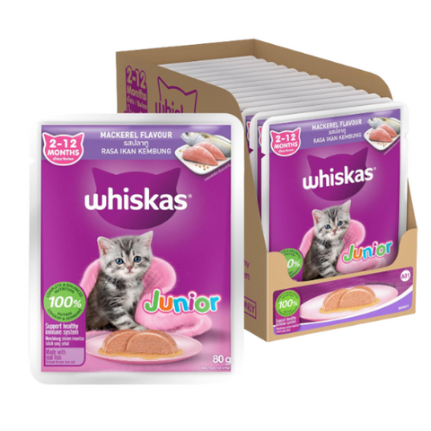 Whiskas Kitten Mackerel Wet Food