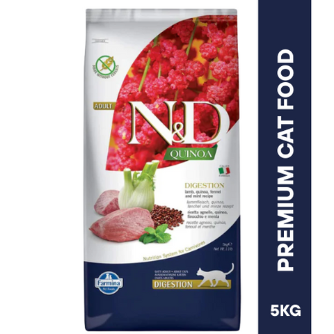 N&D QUINOA DIGESTION Lamb Adult Cat Dry Food