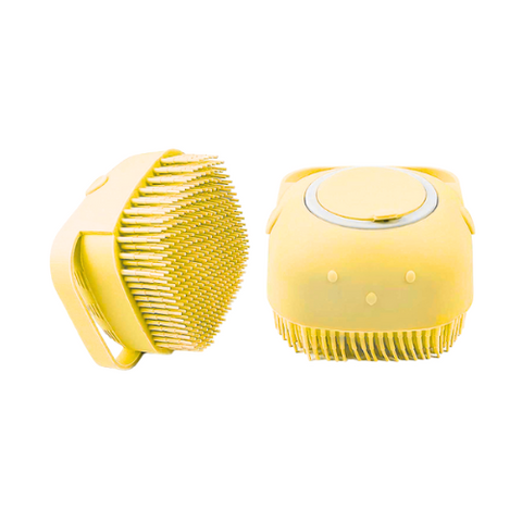MPV Silicon Bathing Brush With Dispenser