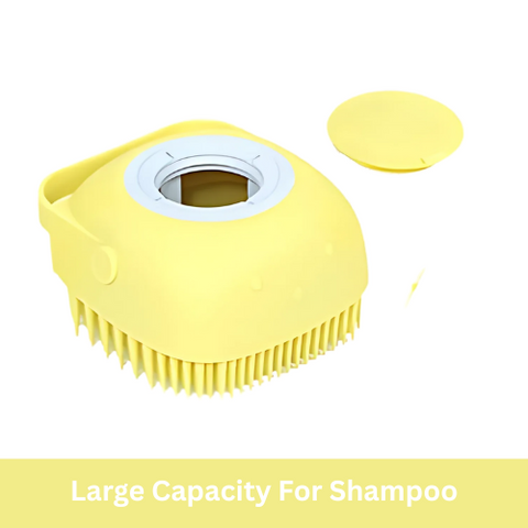 MPV Silicon Bathing Brush With Dispenser