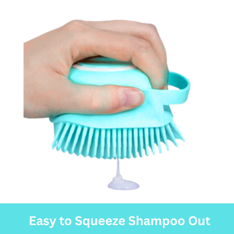 MPV Silicon Bathing Brush With Dispenser