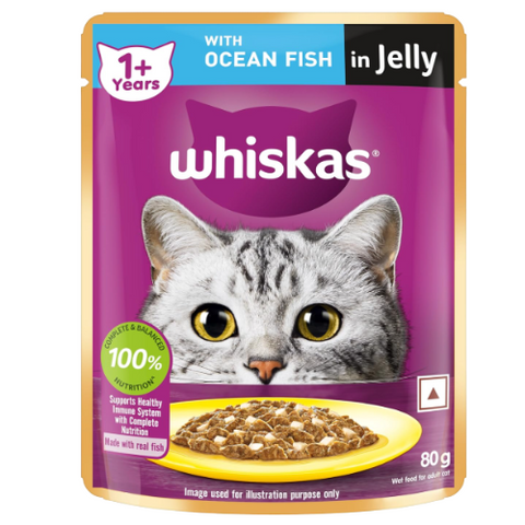 Whiskas Adult Ocean Fish Wet Food